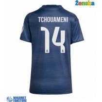 Real Madrid Aurelien Tchouameni #14 Gostujuci Dres za Ženska 2025-26 Kratak Rukav